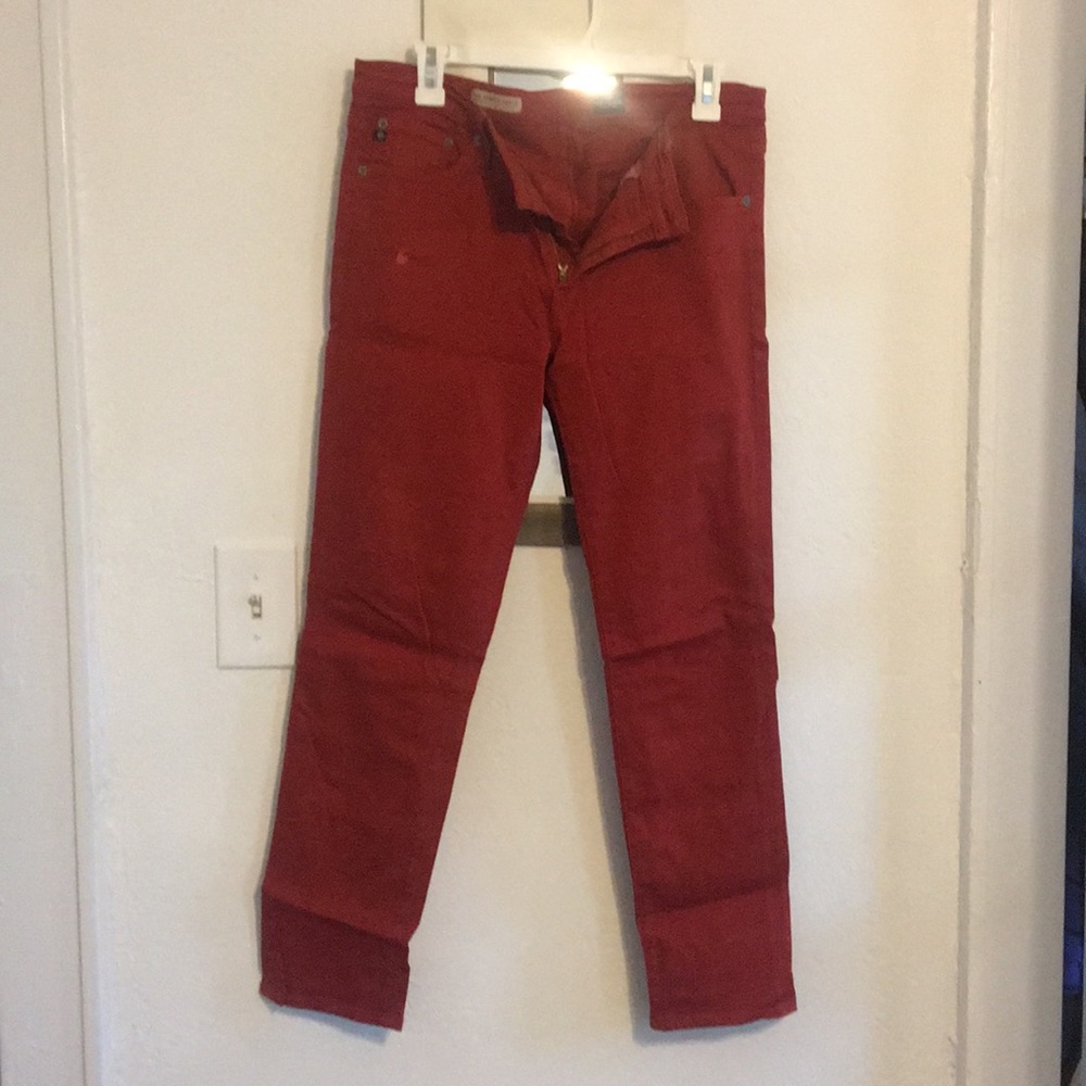 AG the Stevie Ankle 30R burnt red